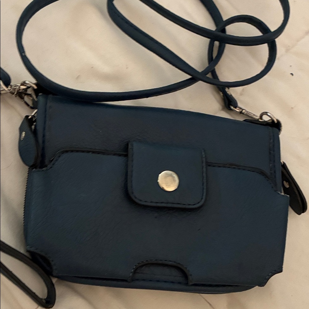 Bueno Dark Blue Crossbody‎ Bag